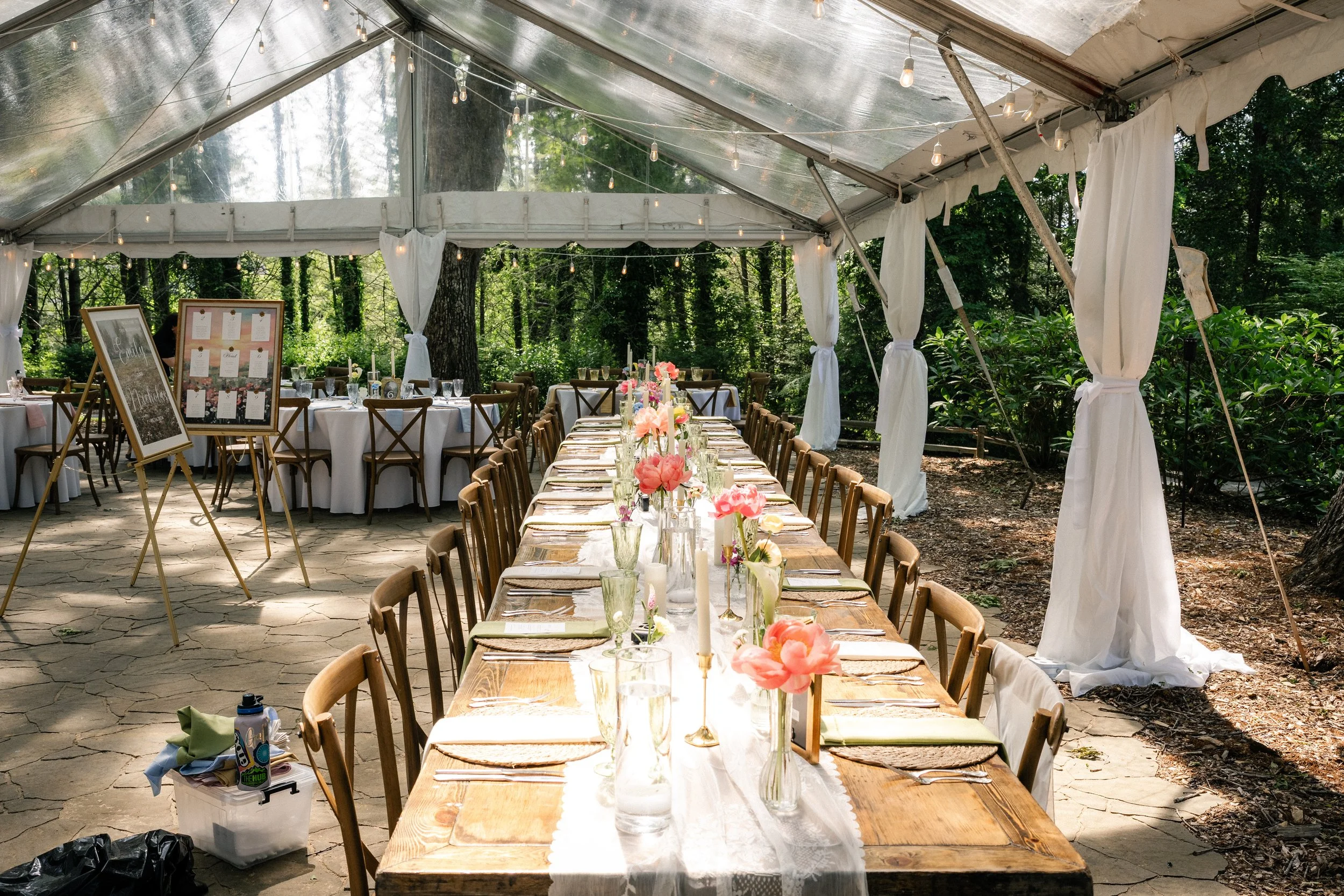 Wedding details from an Asheville celebration following Hurricane Helene.