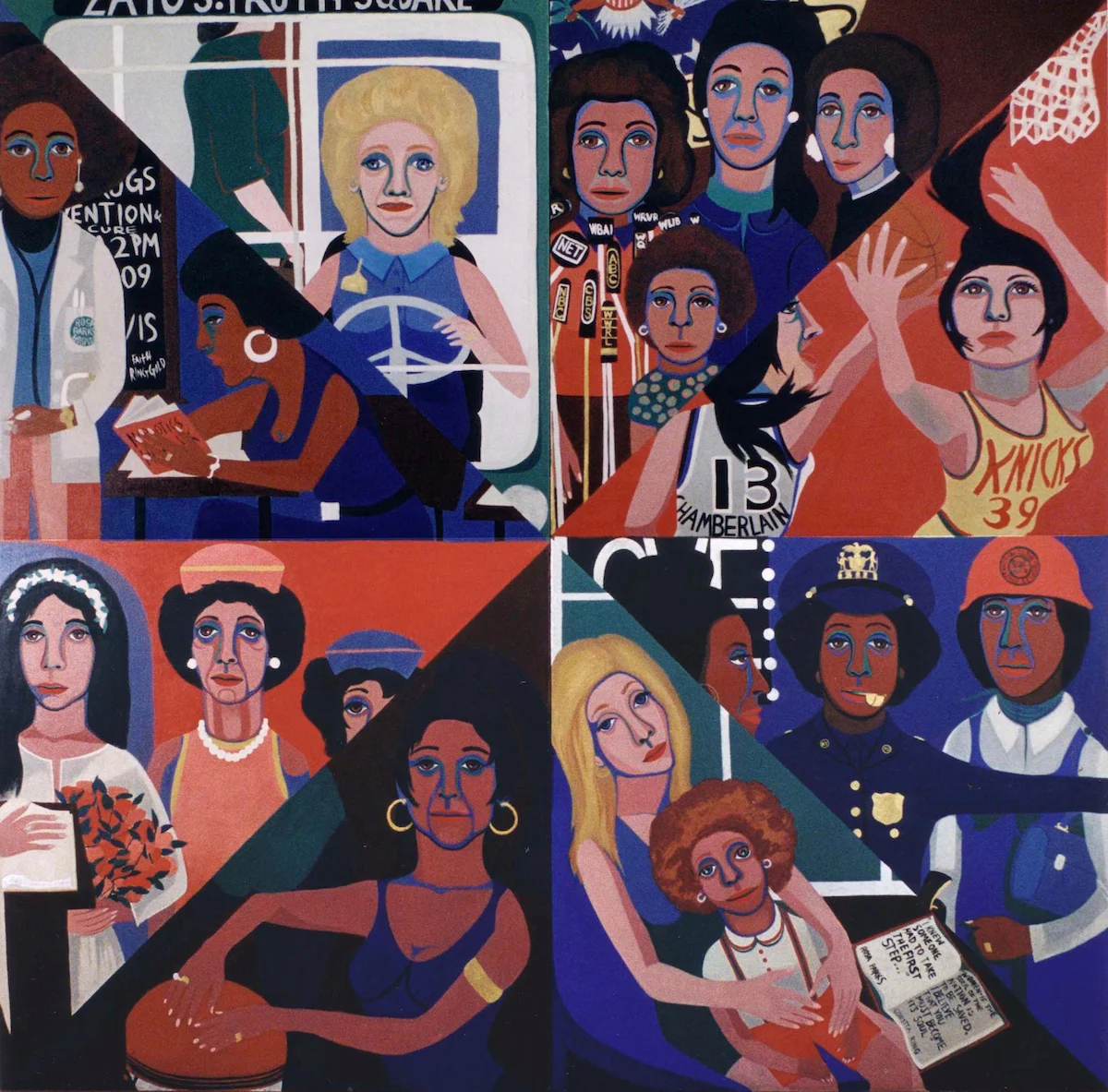 Faith Ringgold. For the Women’s House , 1971.