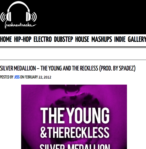 "The Young and The Reckless" - FreshNewTracks