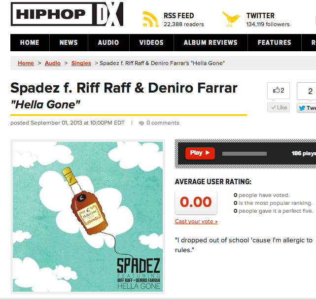 "Hella Gone" - HipHopDX