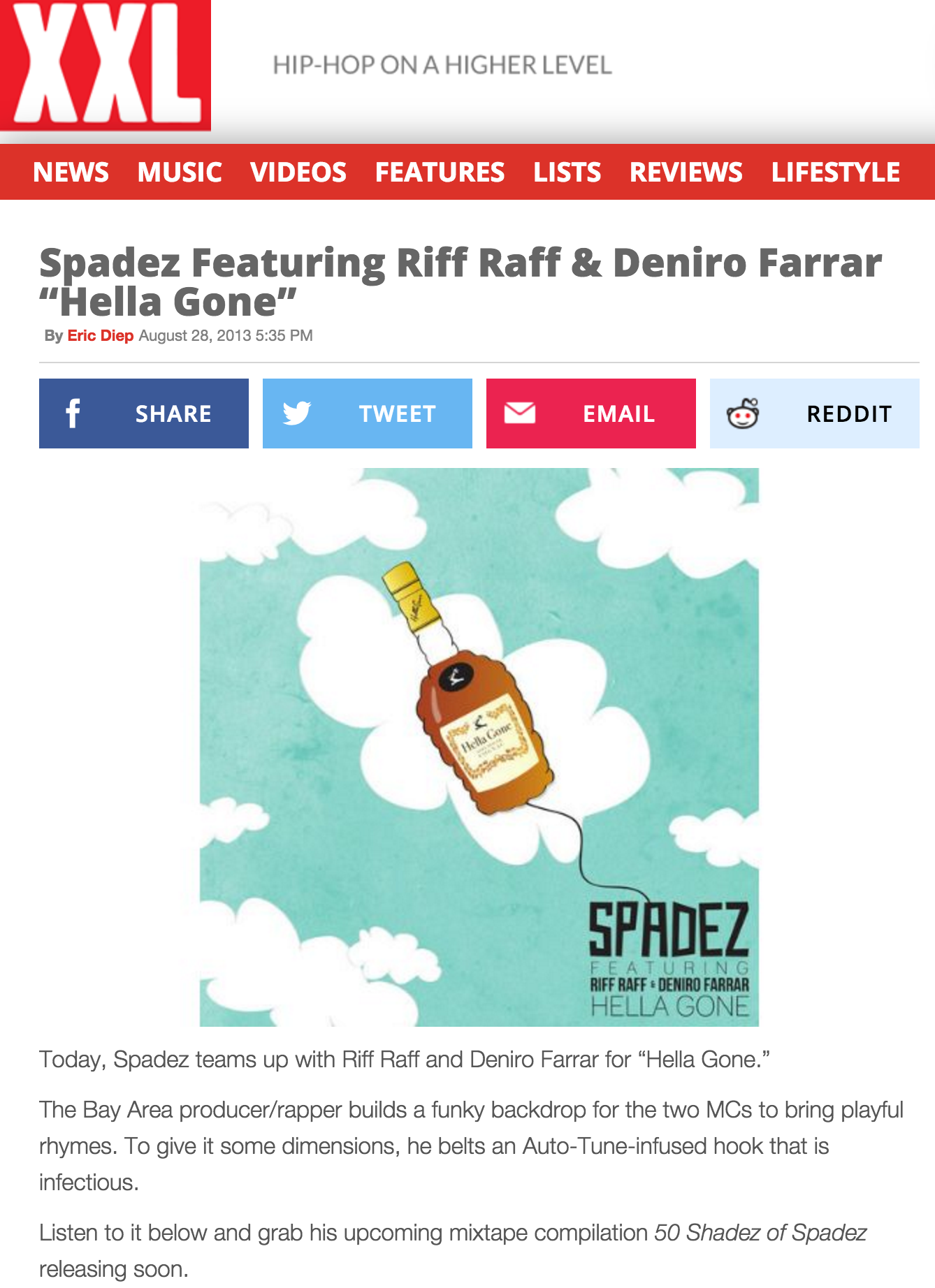 "Hella Gone" - XXL