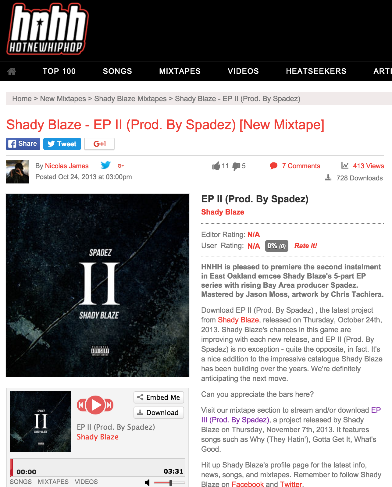 II (EP) - HotNewHipHop
