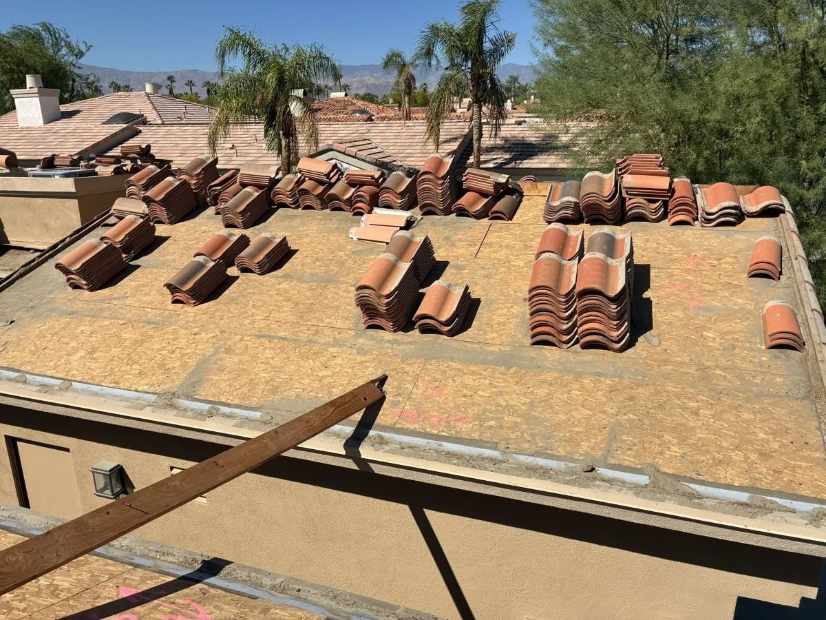 Roof Replacement With Solar Panels In The Desert