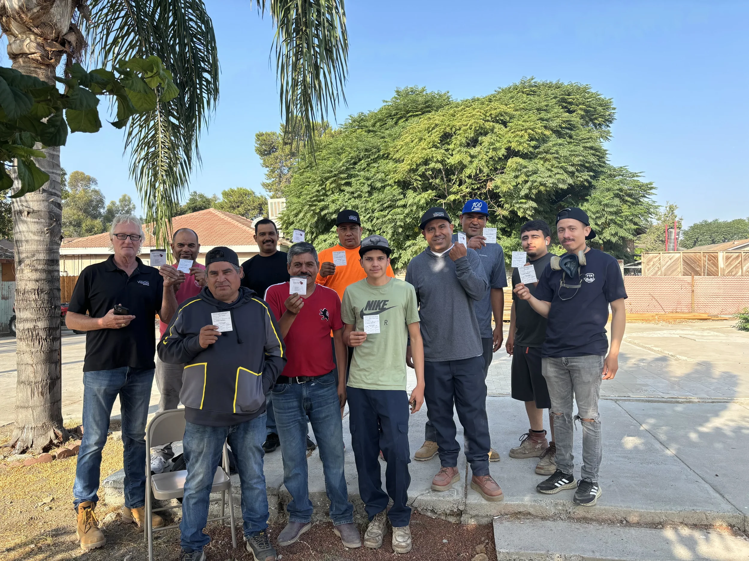 Roofing team prepared for new construction projects