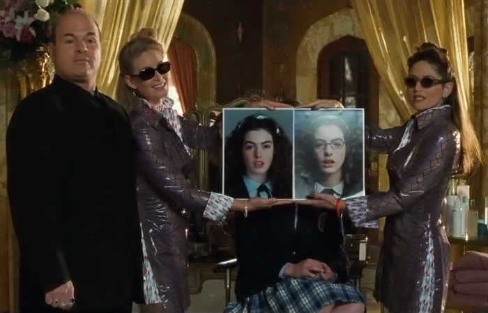 Majesty , Paolo is exhausted because , Majesty , only Paolo can take this and this and give you a princess. "Princess Diaries," 2001