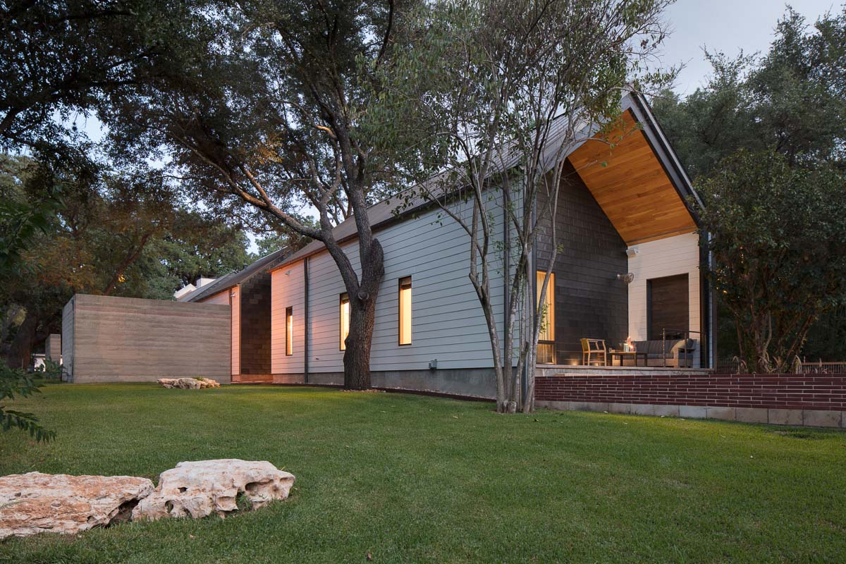 Master Bedroom and outdoor porch at back end of gable