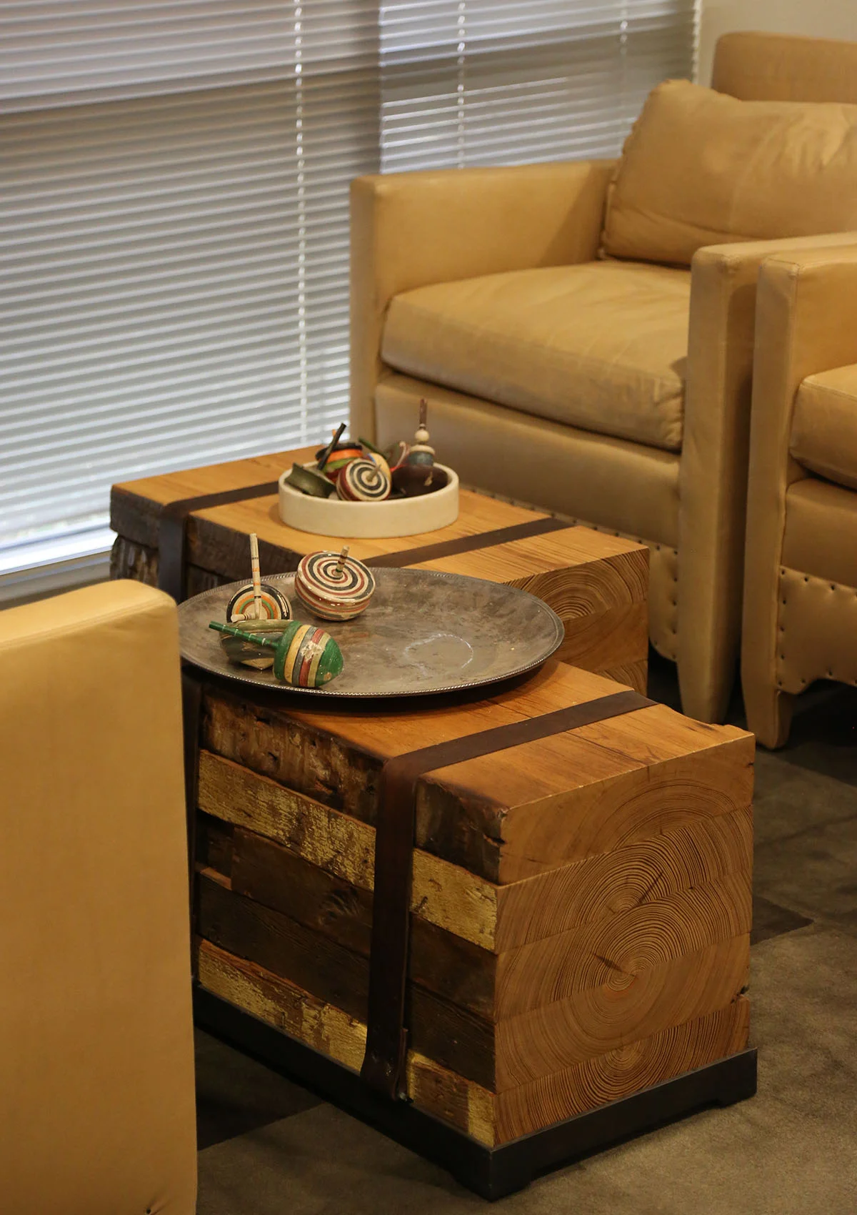 Seating area and decor items