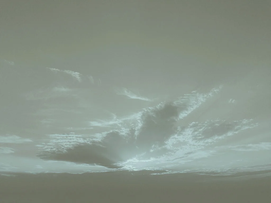 Untitled (family pictures); blue skies #13