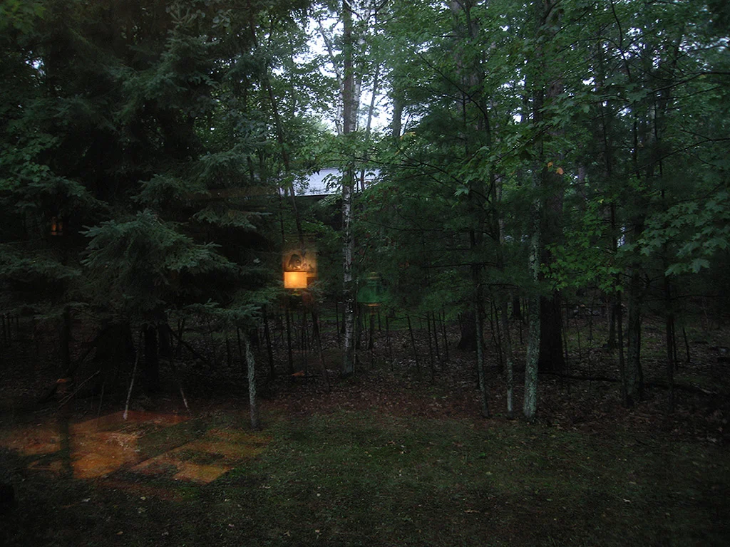 Untitled (family pictures); lights
