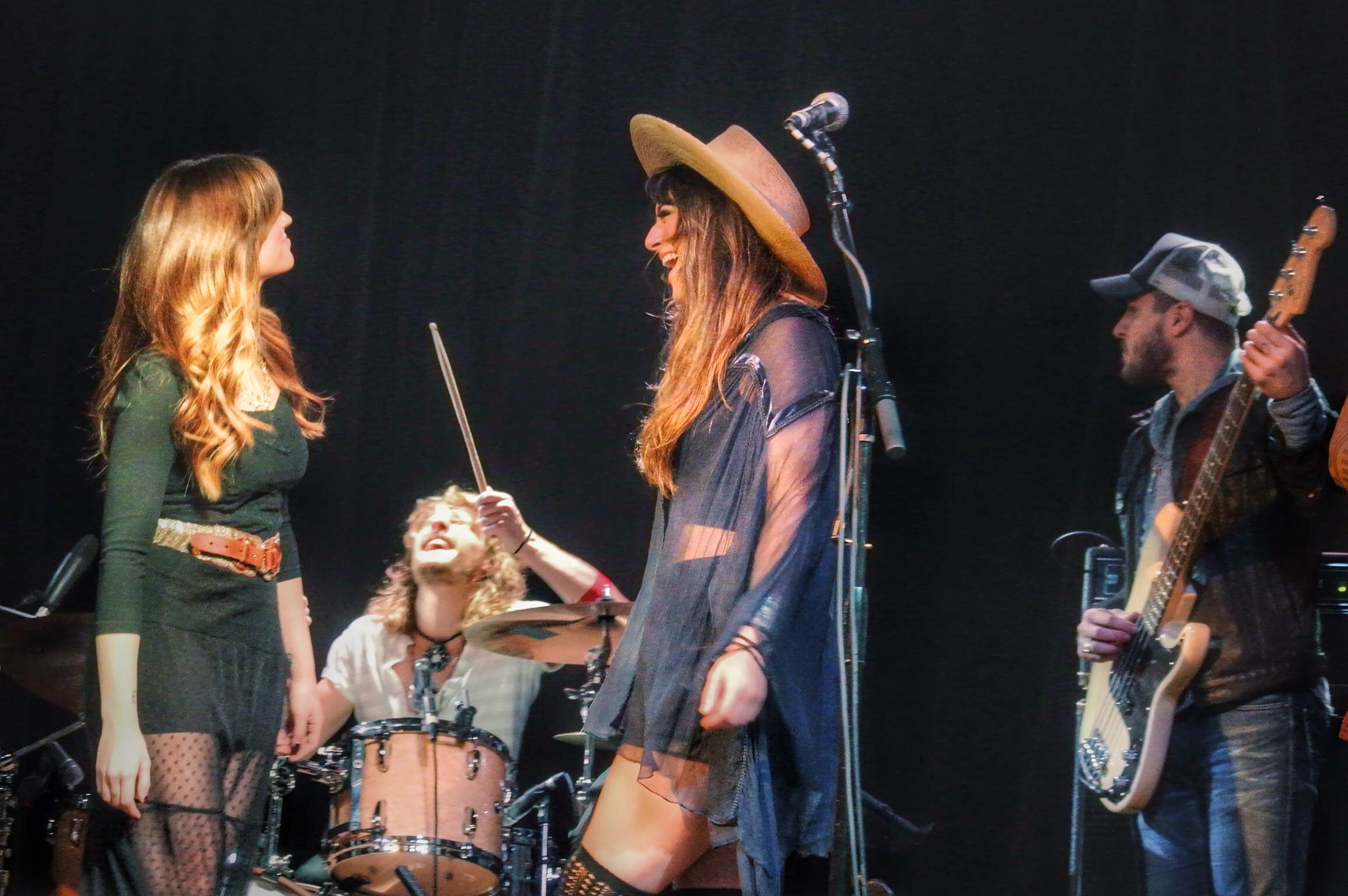 w/ Rachel Reinert of Gloriana - Photo by Chelsea Raynea Garcia