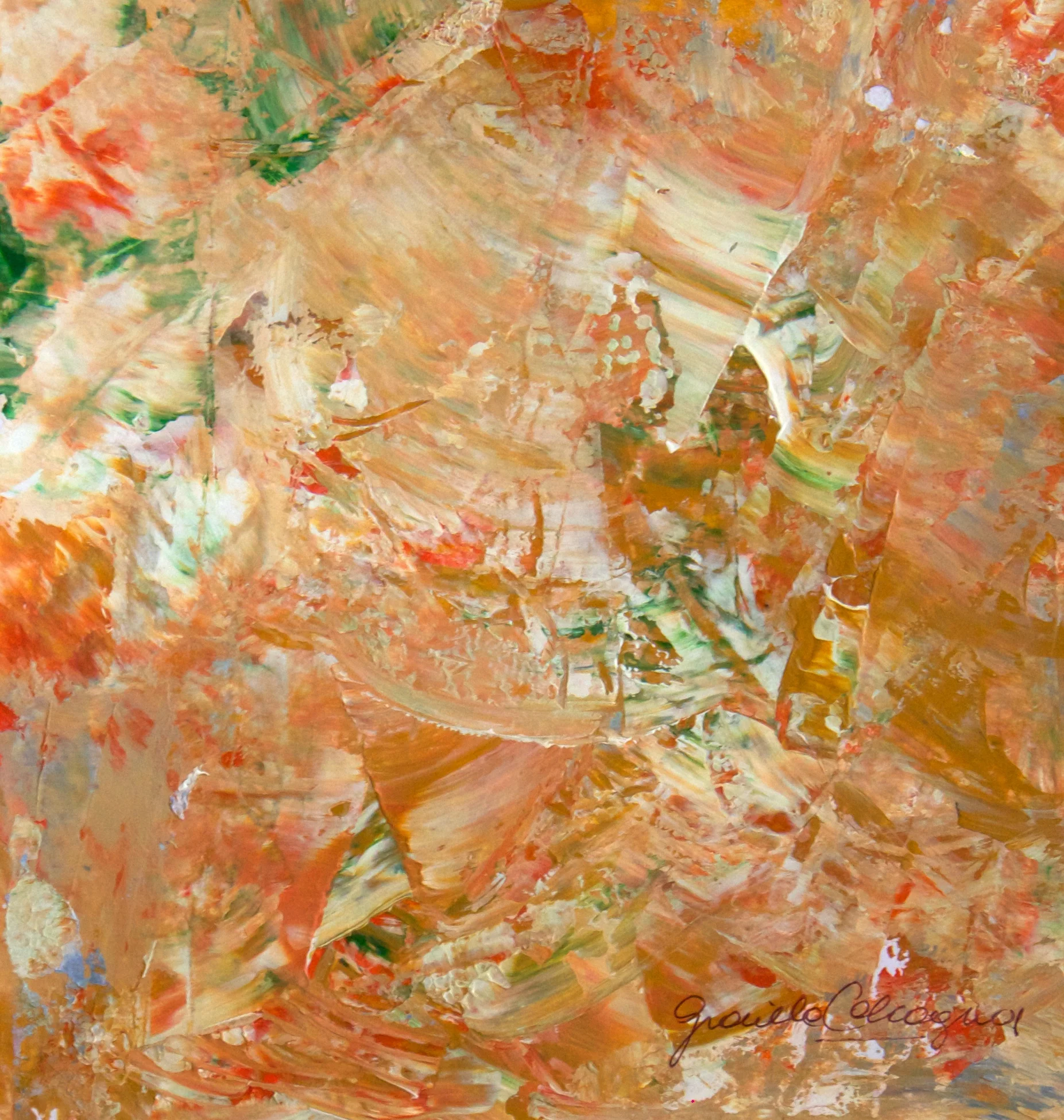 Acrylic on canvas by Graciela Calcagno