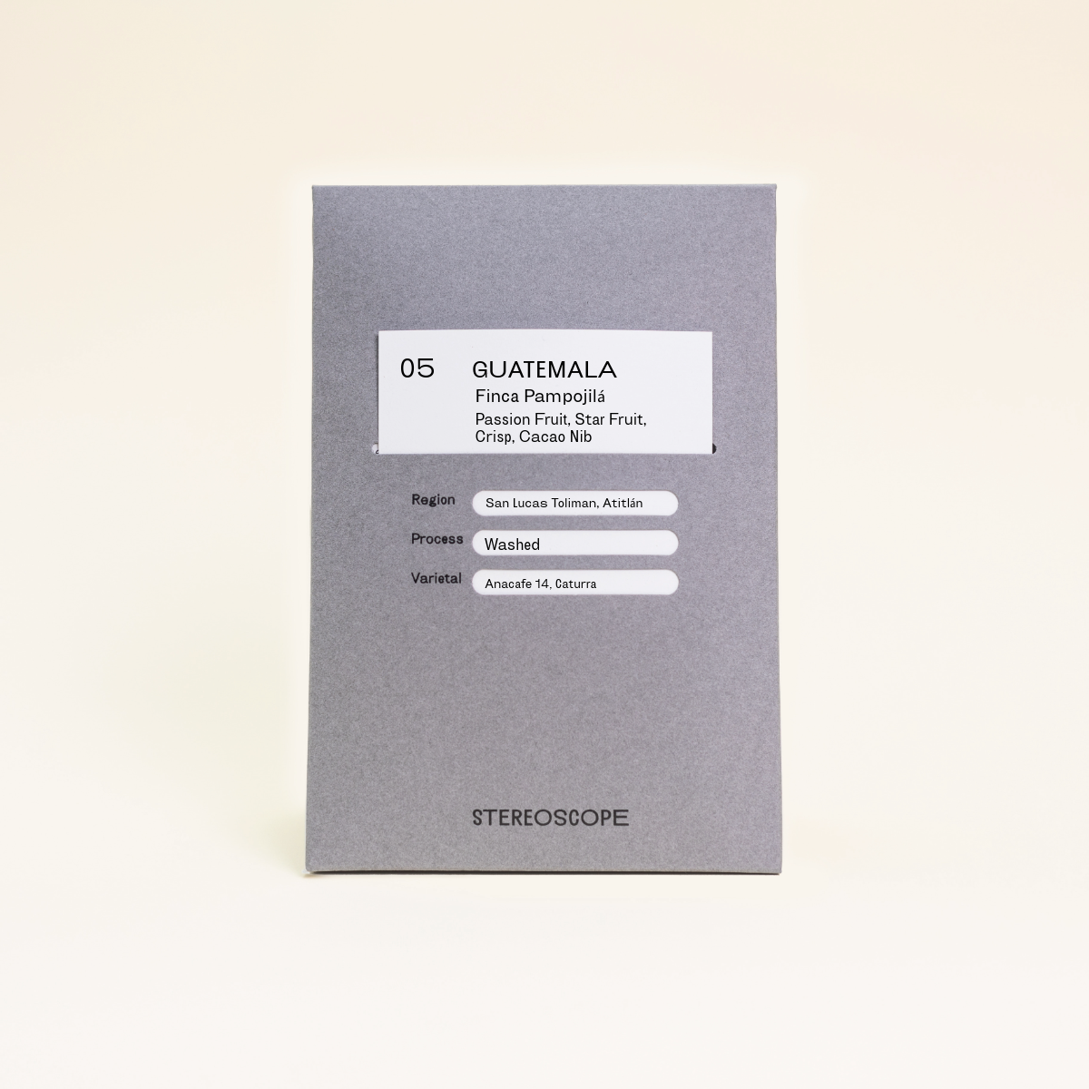 Guatemala Finca Pampojilá coffee bag