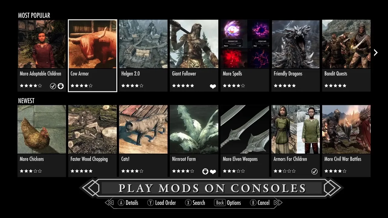 WHAAAAT???? MODS ON CONSOLES??? Eurogamer.net