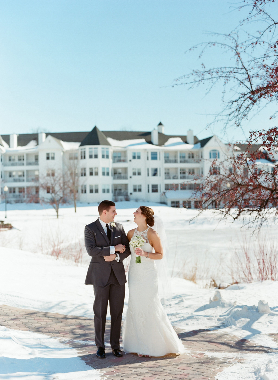 osthoff resort winter wedding