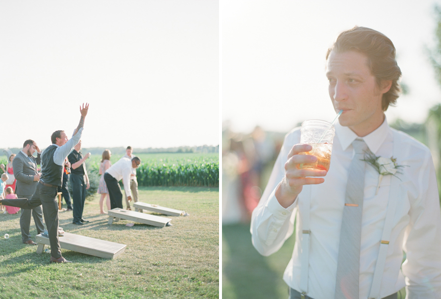 bennet barn wedding cocktail hour