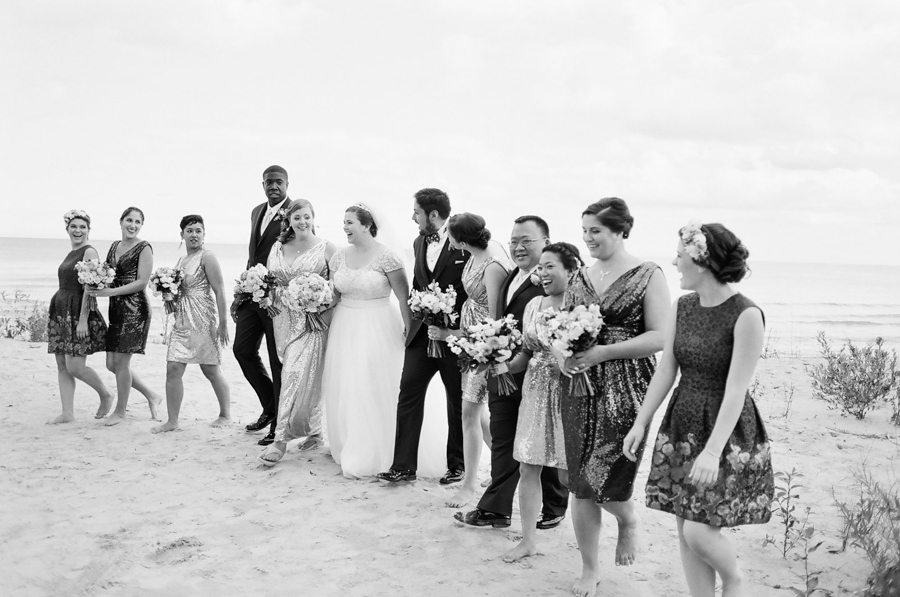 door county jacksonport beach bridal portraits