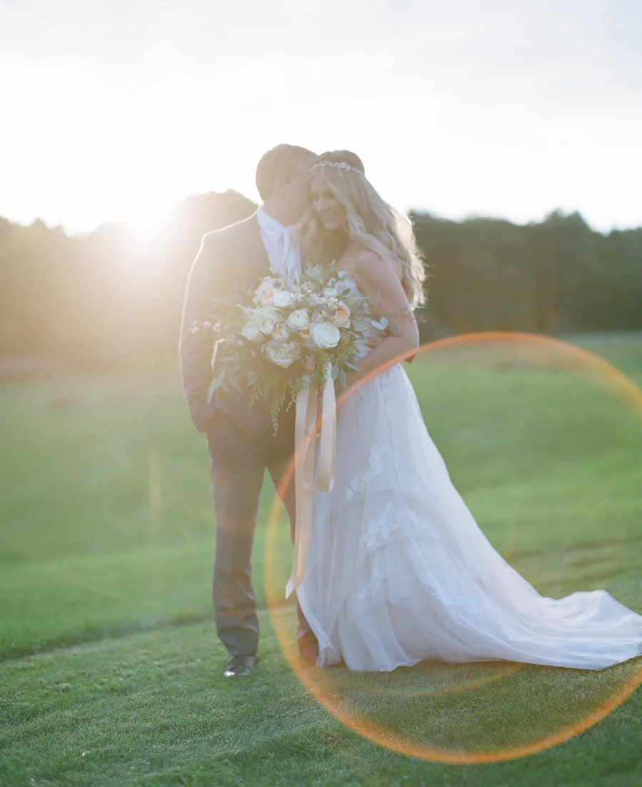 wausau sunset wedding portraits