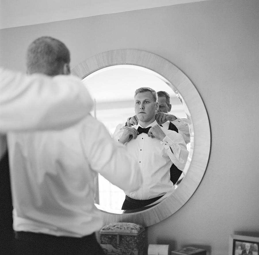 wausau wedding groom getting ready