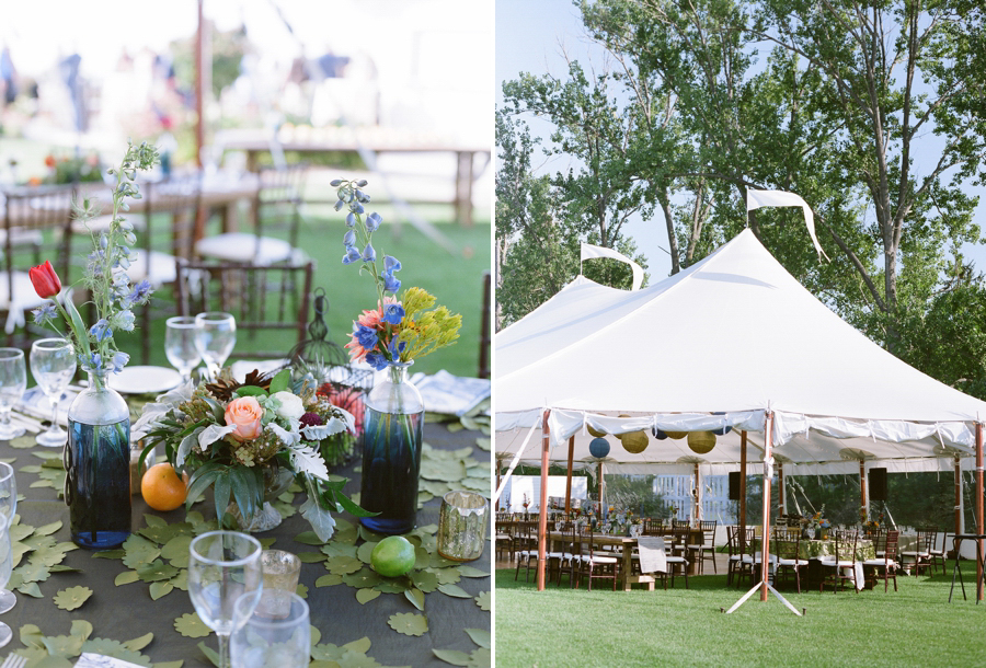 sail cloth wedding tent door county