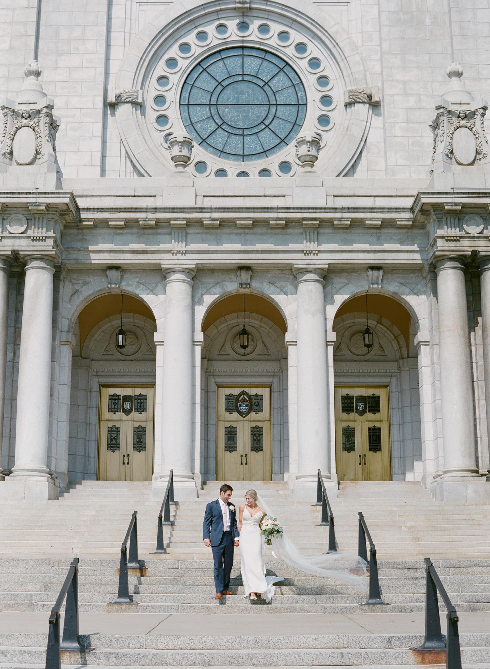 The basilica of saint mary wedding