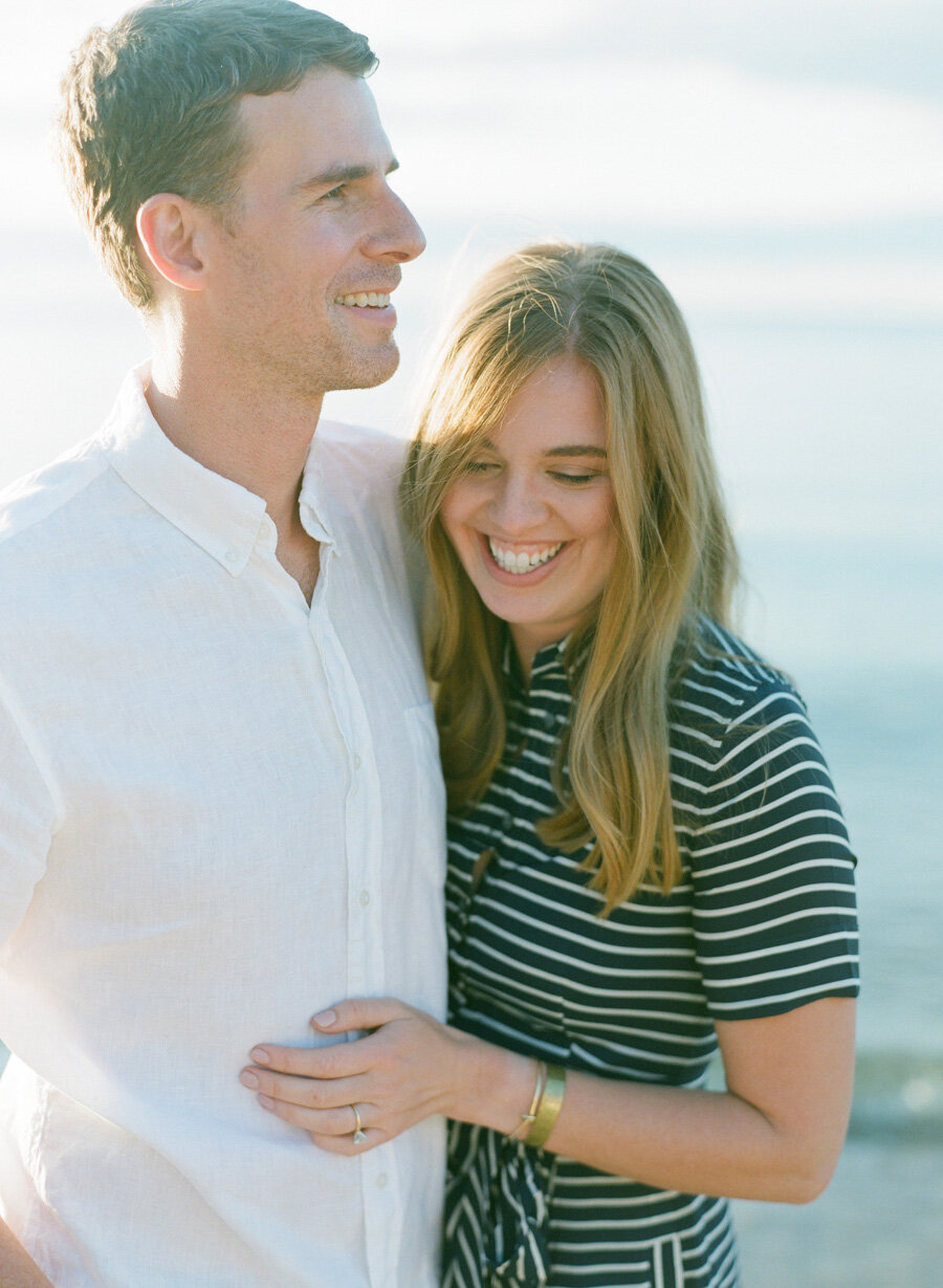  Door County engagement portraits captured in Egg Harbor, Wisconsin 