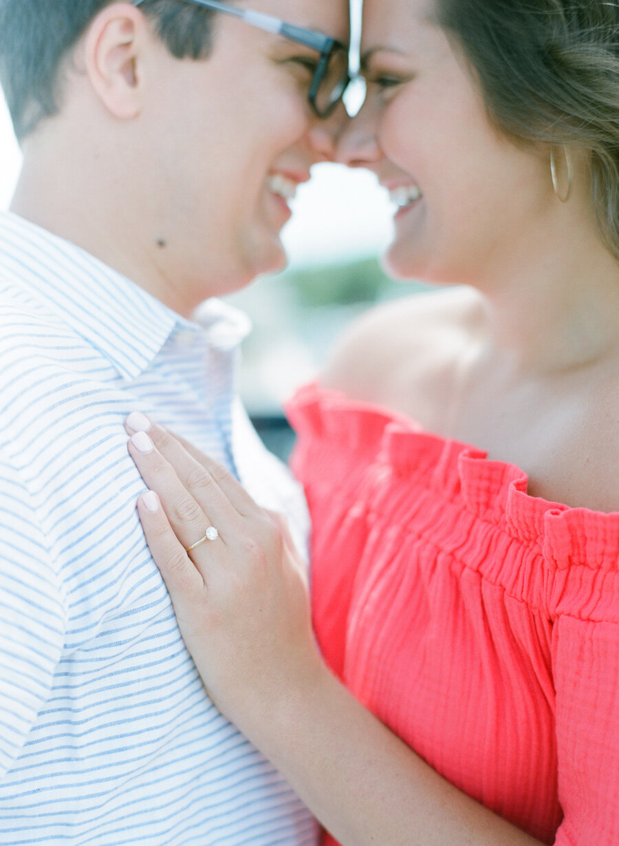 door county engagement session