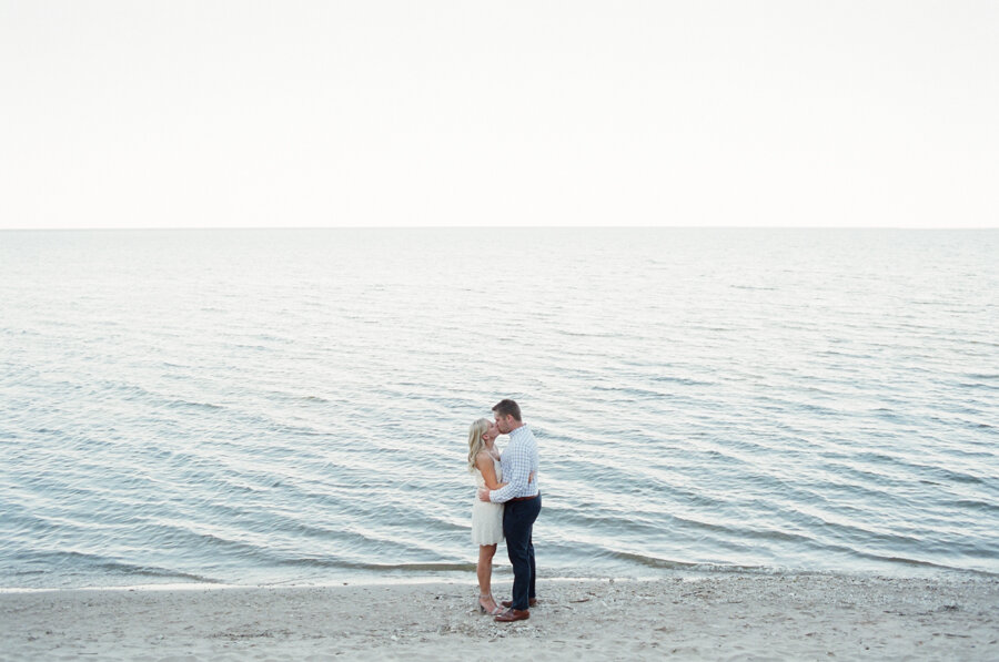 door county engagement session