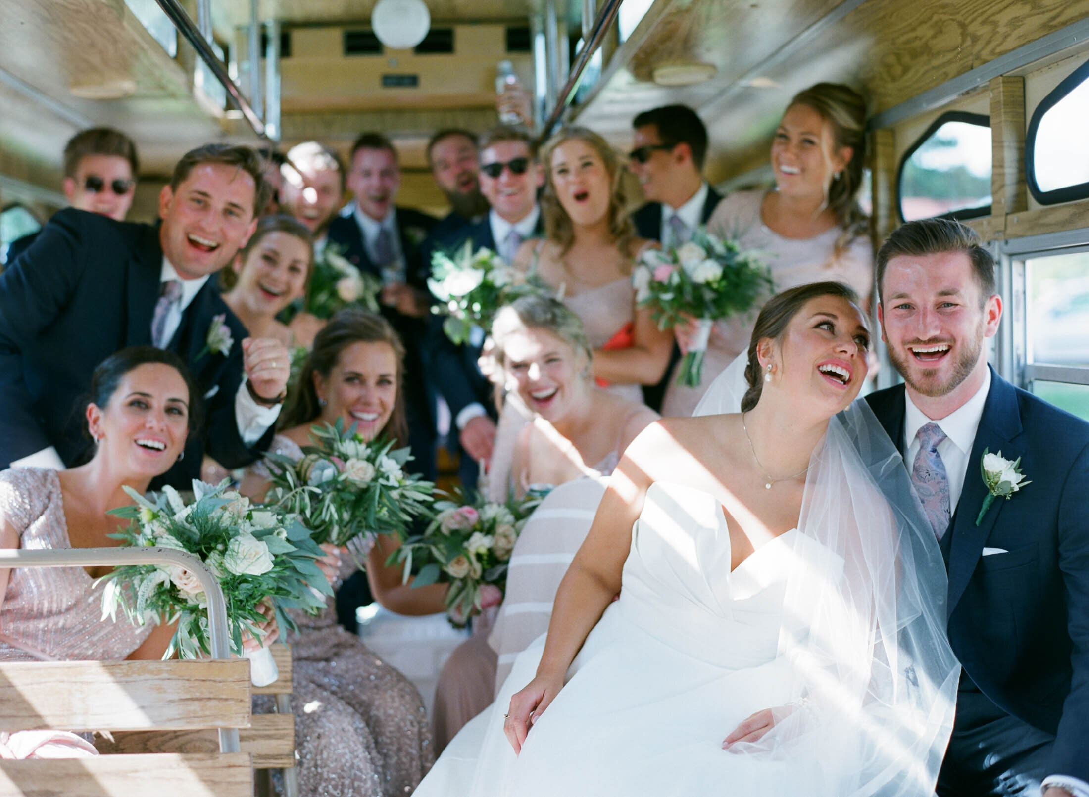 wausau wi wedding trolley