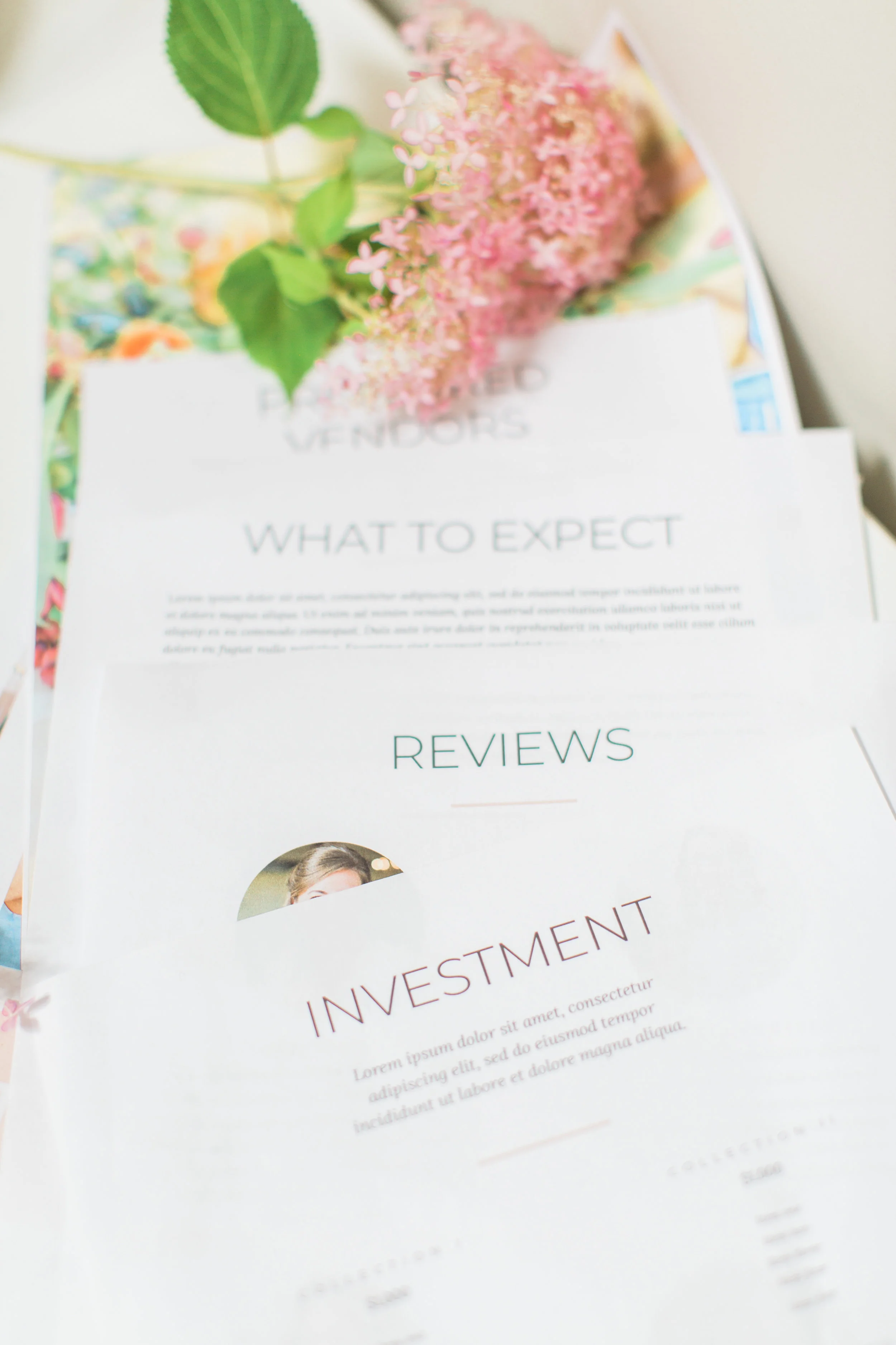 welcome guide template for wedding planners