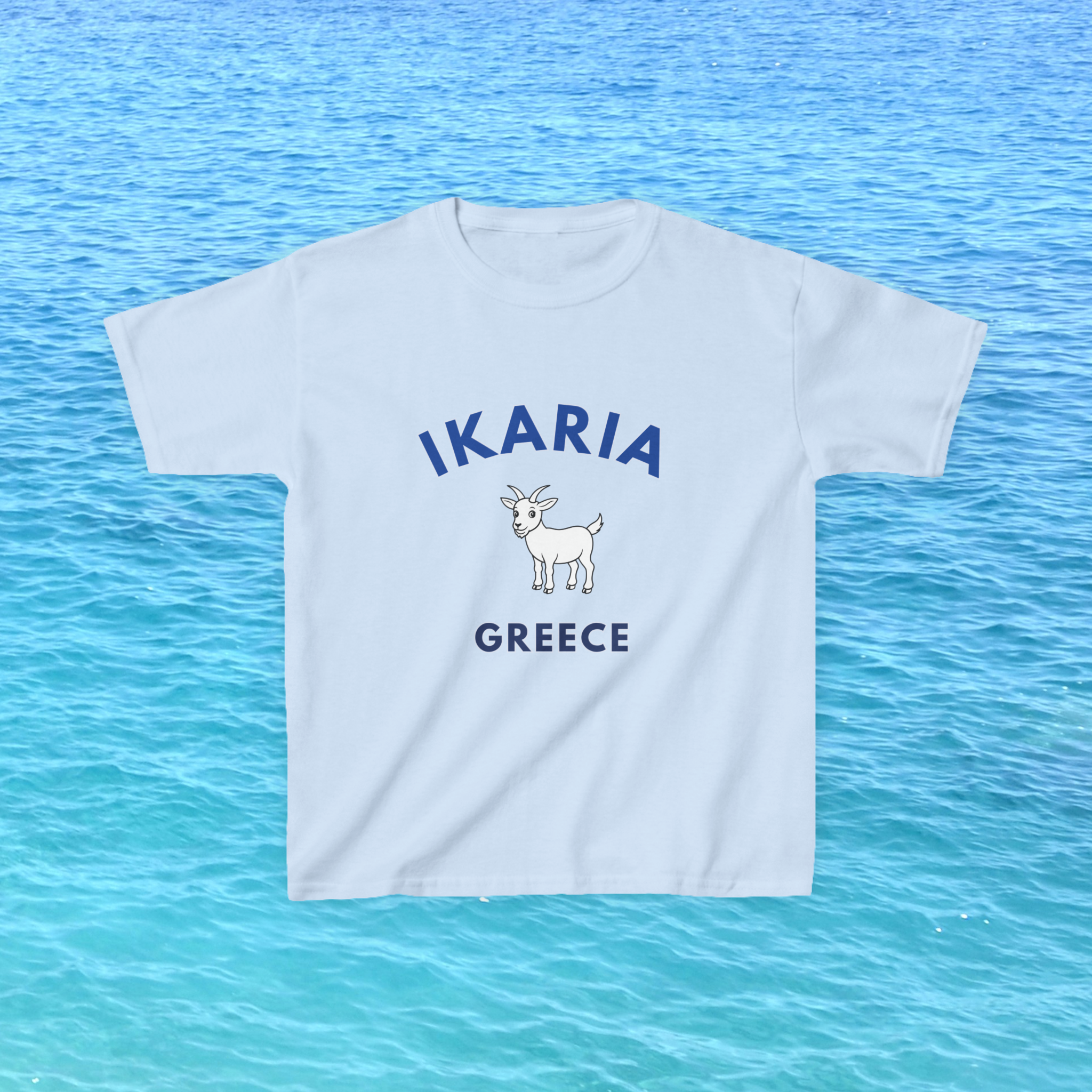 Ikaria Greece Kids T-Shirt