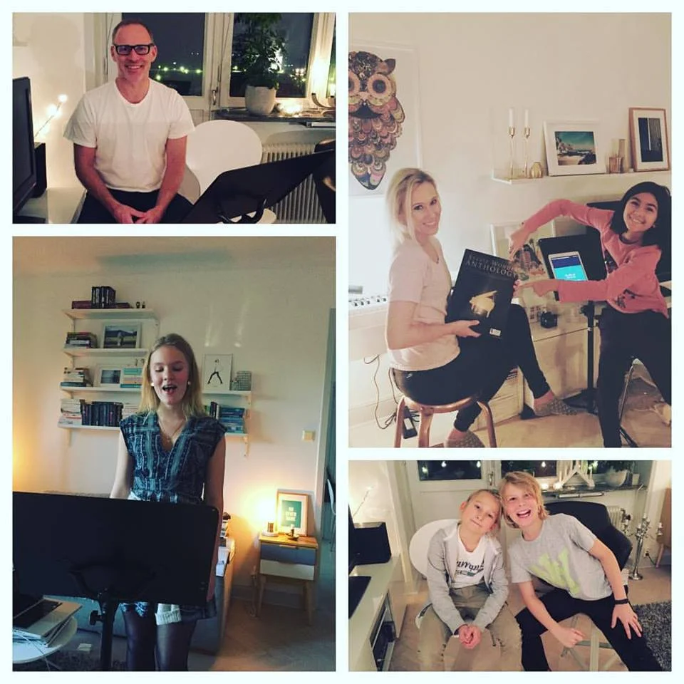 Some of the wonderful people that have been vocal coaching lately!