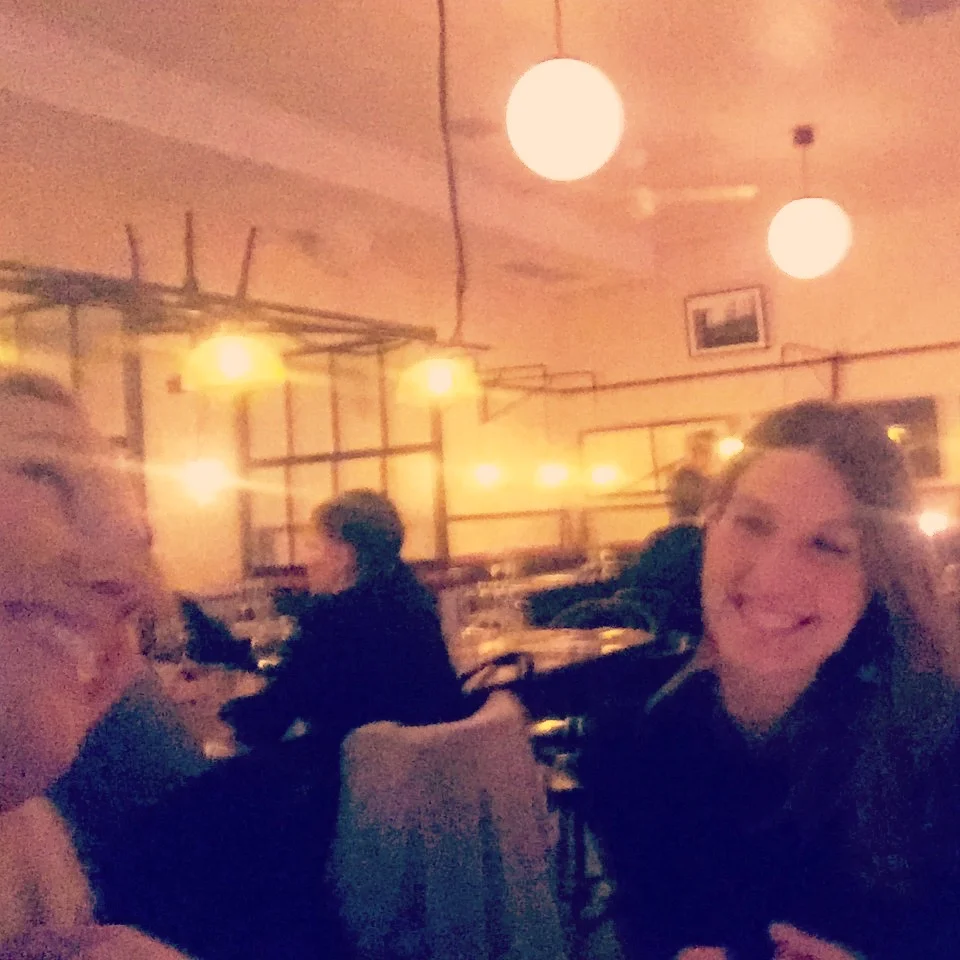 Blurry but happy!