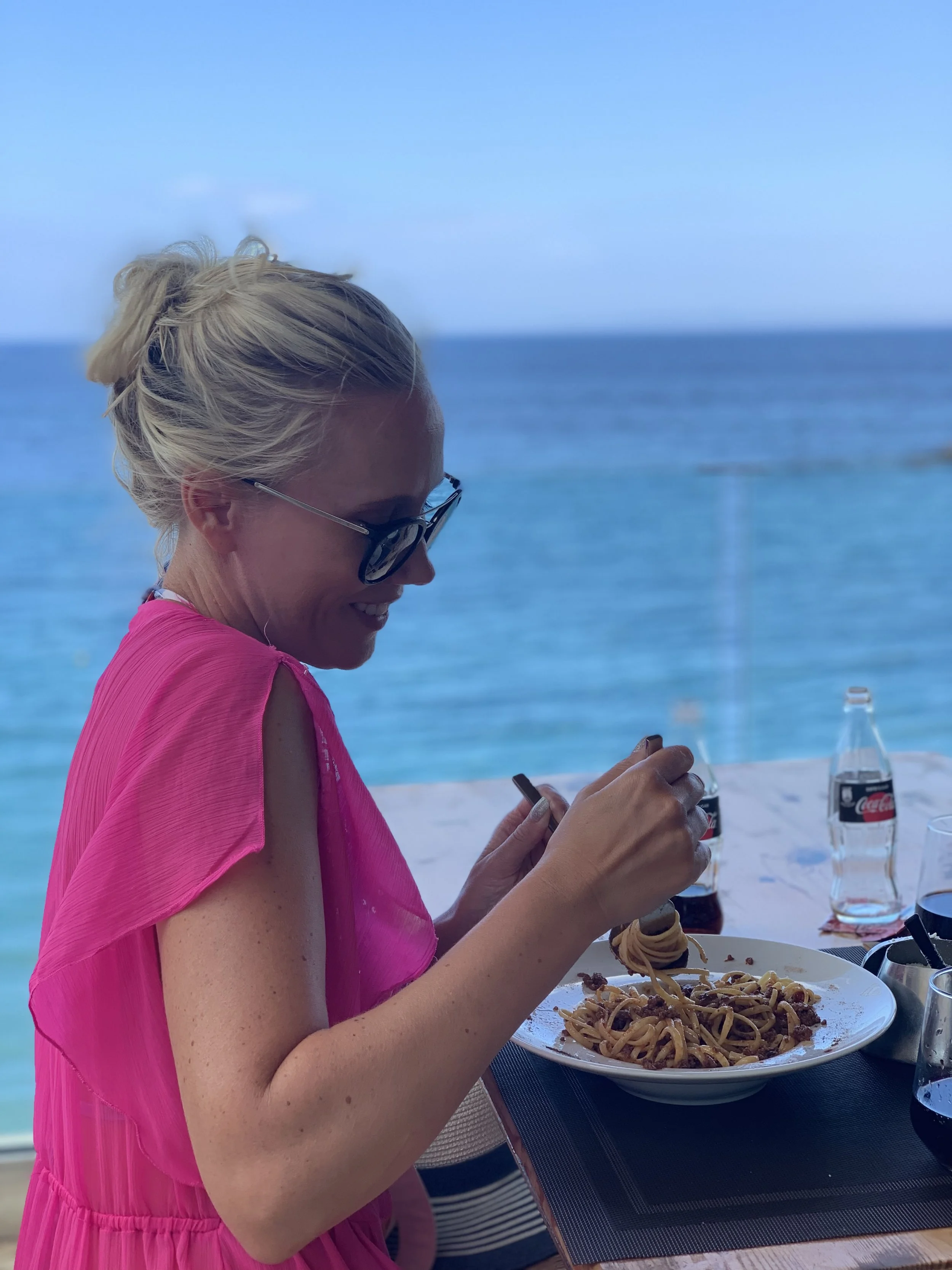 Lunch with a view…