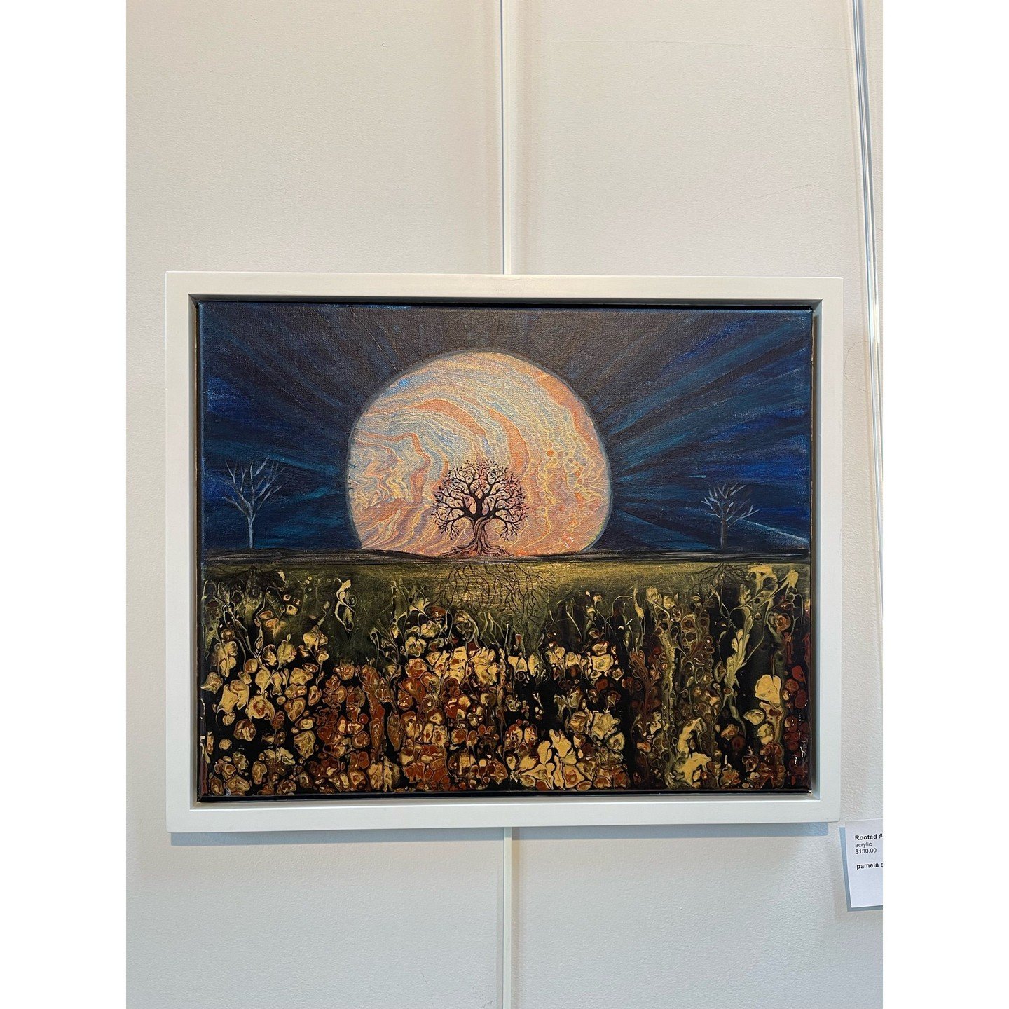 🫵 You voted; we LISTENED! 🤗
🤩 Ladies, gentlemen, and gentle-thems, your 2025 People's Choice Award winner: "Rooted #4" by the incredibly talented, Pamela Snyder! *roaring applause from the crowd*
Thank you, Pamela, for participating