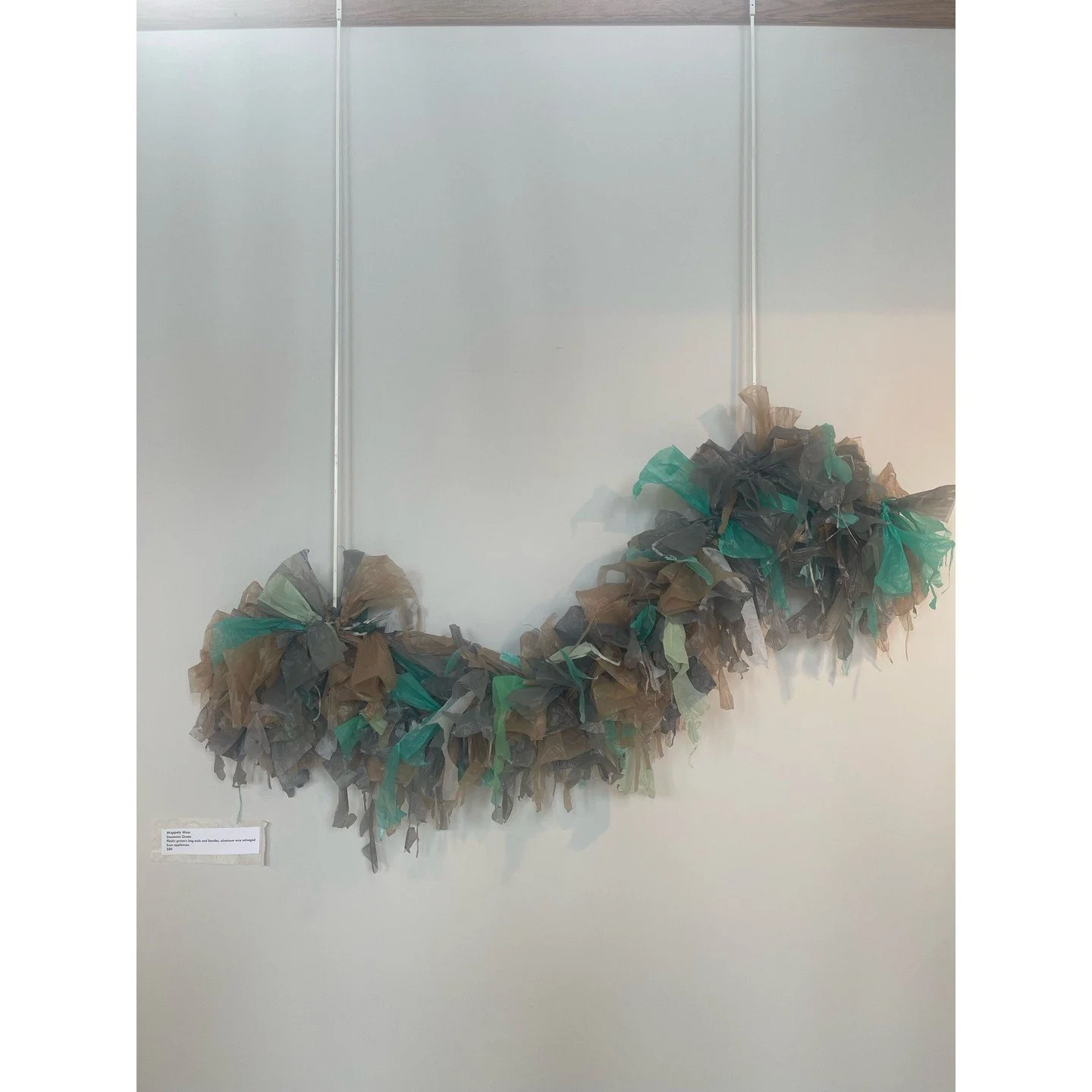 🗑️ 🌀 "trash" has never looked so good! 🗑️ 🌀
Come on by to check out some ✨ fantabulous upcycled artwork✨, created by artists Willa McWhorter, Nevada Tribble, Rosalie Haizlett, and Domenica Queen.
🛋️ The Conversations Couch is one of o