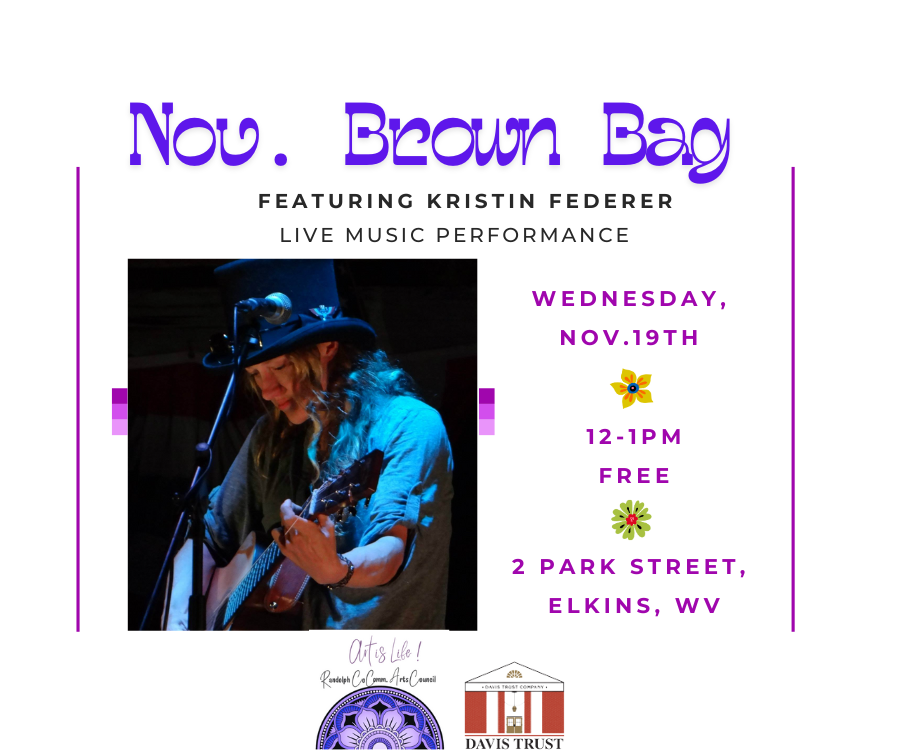 November Brown Bag Concert - Kristin Federer