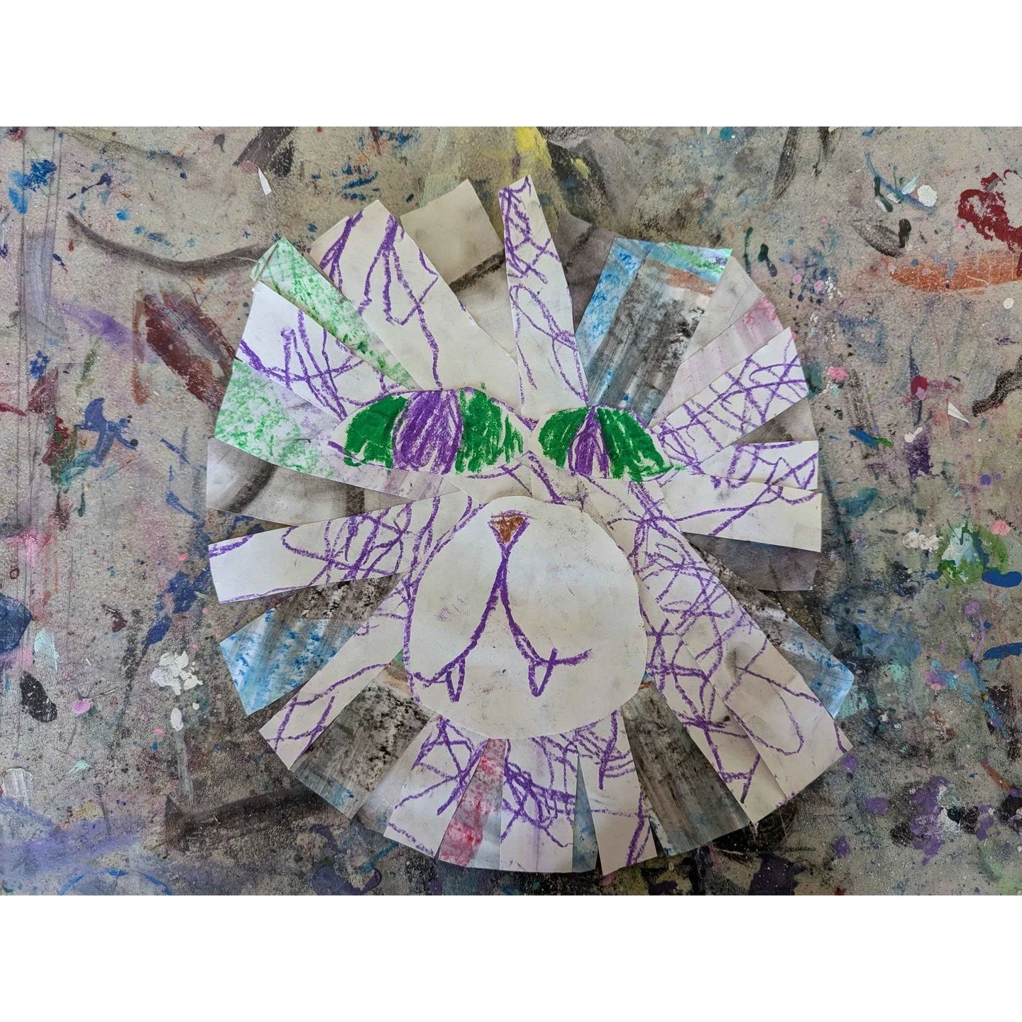🐢🦄(Late to post this) but last week’s After School Art lesson was to create abstract pieces to then tear into strips and use to make animal faces. Students created dinosaurs, unicorns, turtles, lions, and more! 🦁🦖
✨We’re looking forw