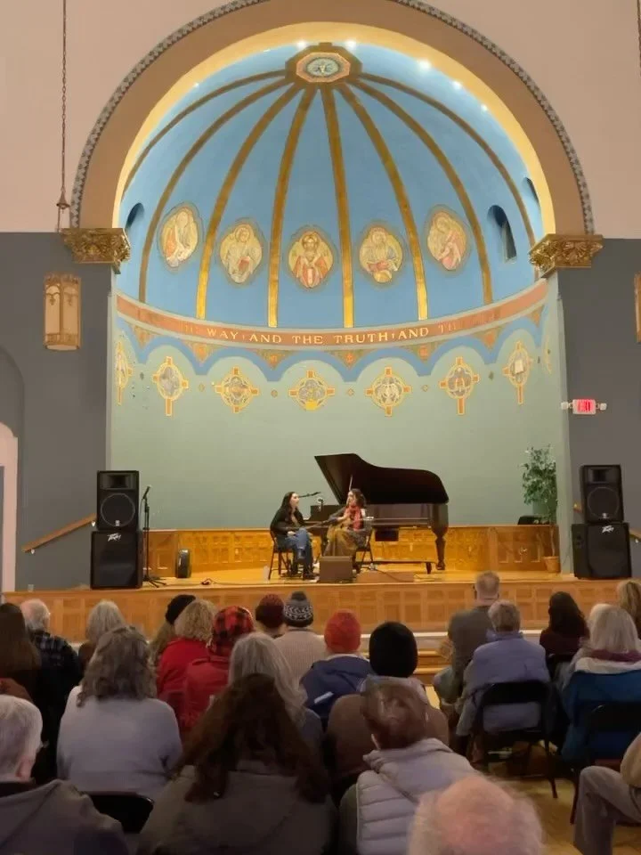 What an honor to be the first stop on @clara_riedlinger_ + @oliviainsaniperske&rsquo;s tour! 🎶🎉

Thanks for sharing your incredible talents with the community! We look forward to seeing you guys again soon and wish you a happy &amp; safe rest of to