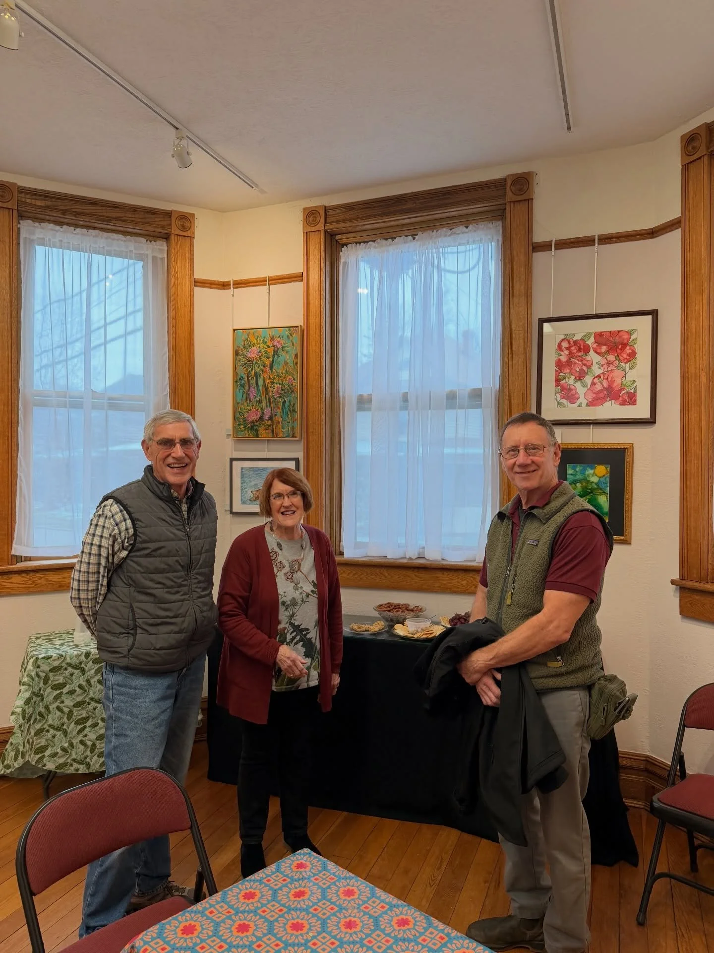 &ldquo;Where&rsquo;s my art?&rdquo; 👀 (the most common phrase at last week&rsquo;s reception) 

Last Wednesday, we had the honor of celebrating the opening of our Spring exhibitions with our wonderful community! 🤩🎨🎉

Thank you to all who came out