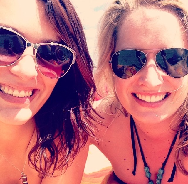Me and Anne.