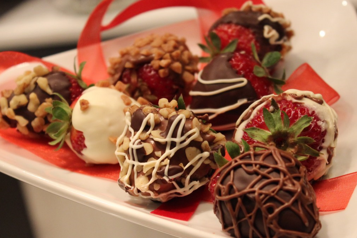 Chocolate Covered Strawberries.