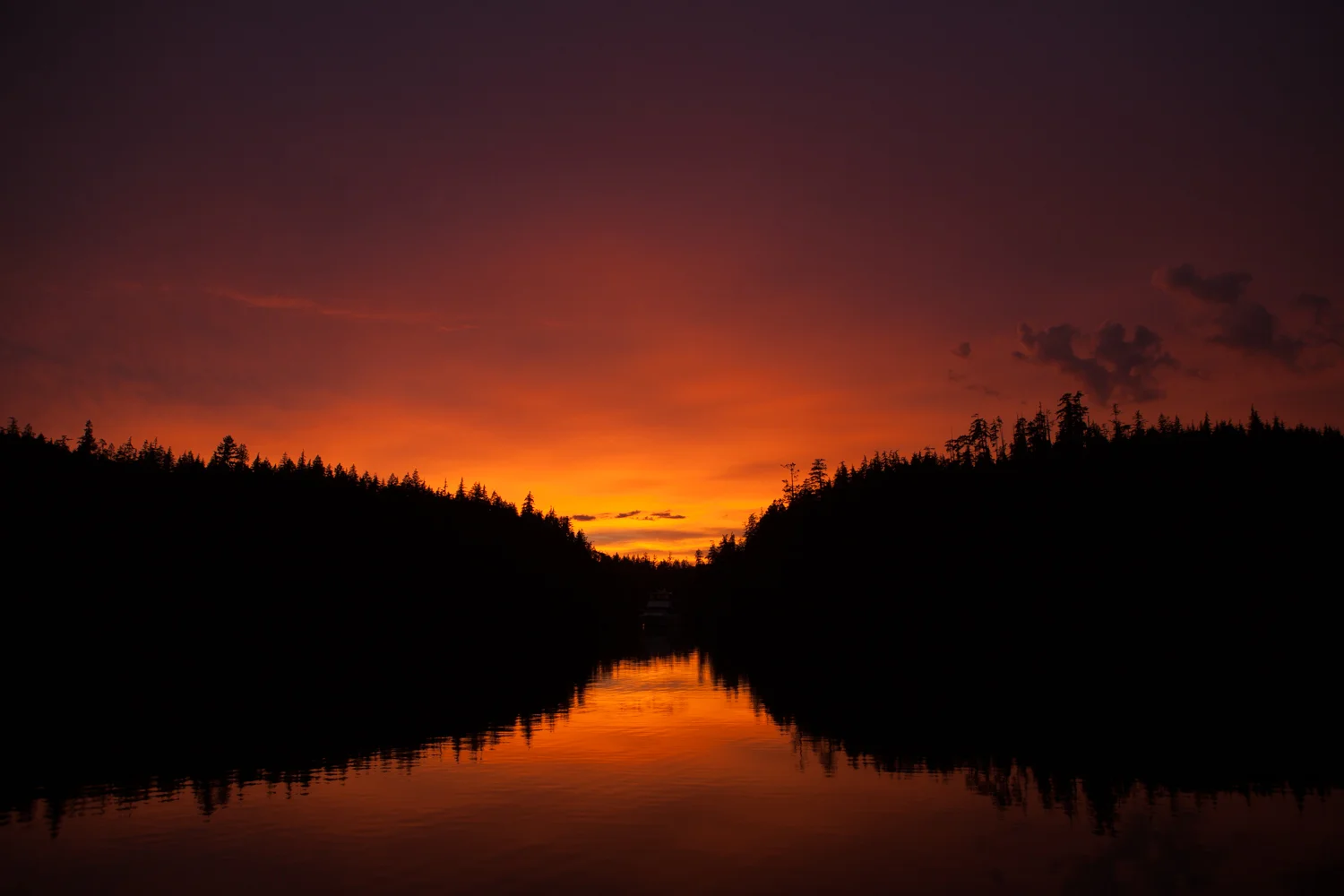 Sunset over Dixie Cove