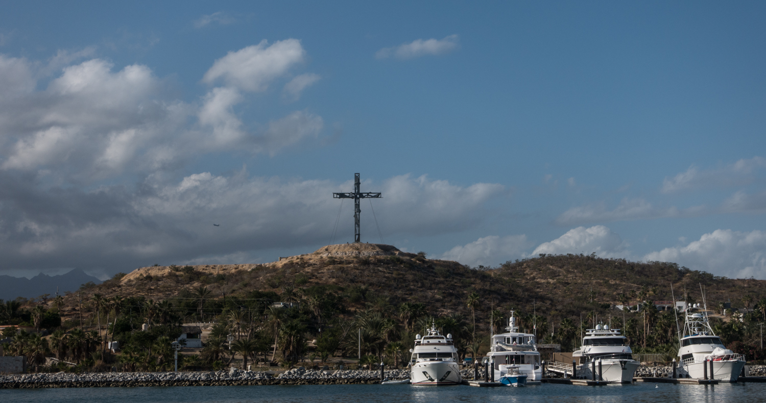 View from our slip, Puerto Los Cabos marina