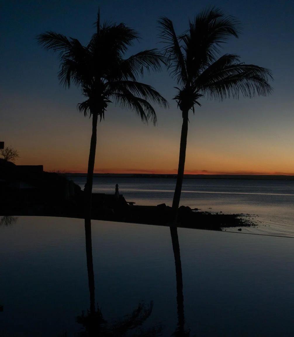 Sunset at Costa Baja.