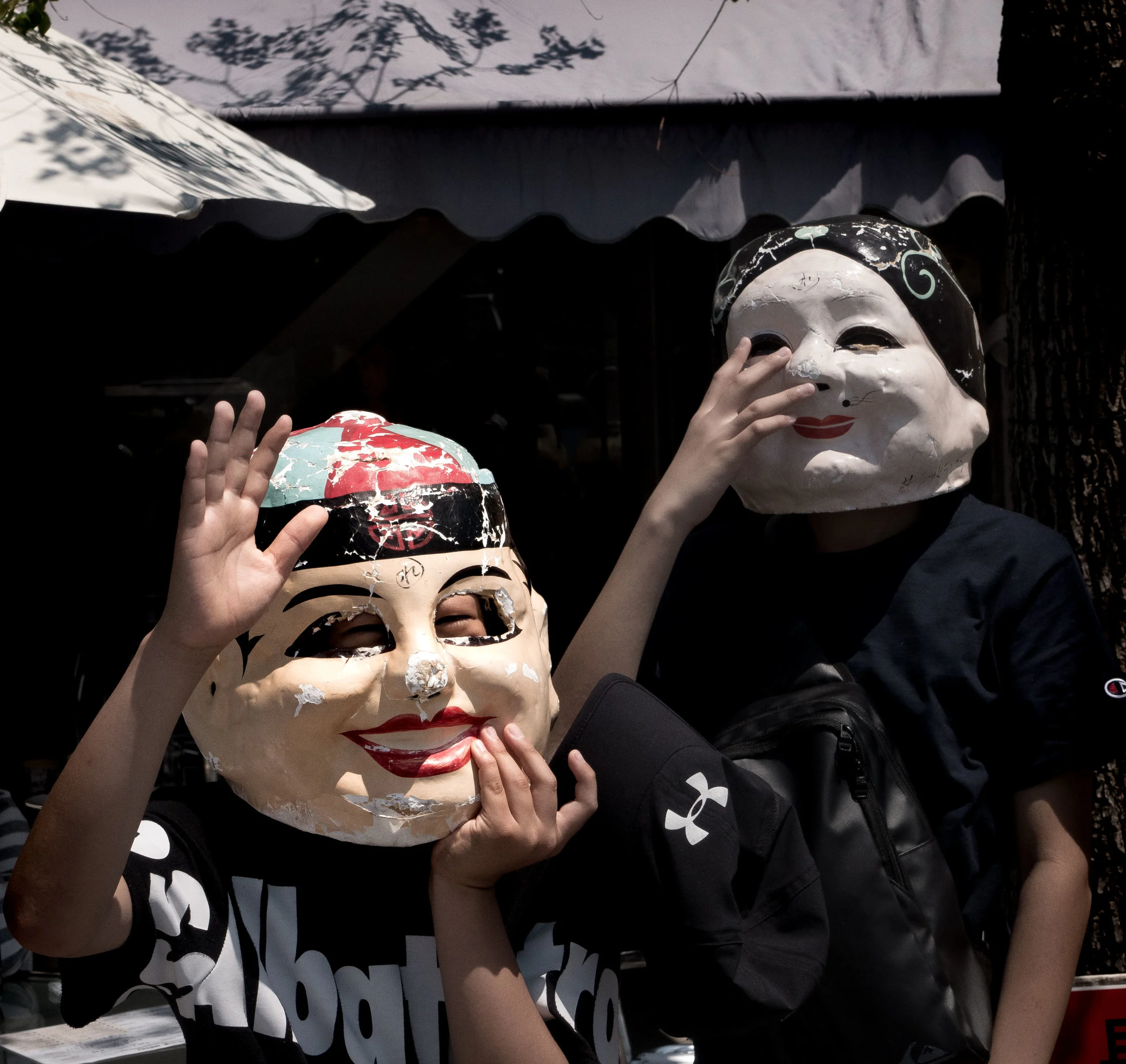 Dejima welcoming committee.