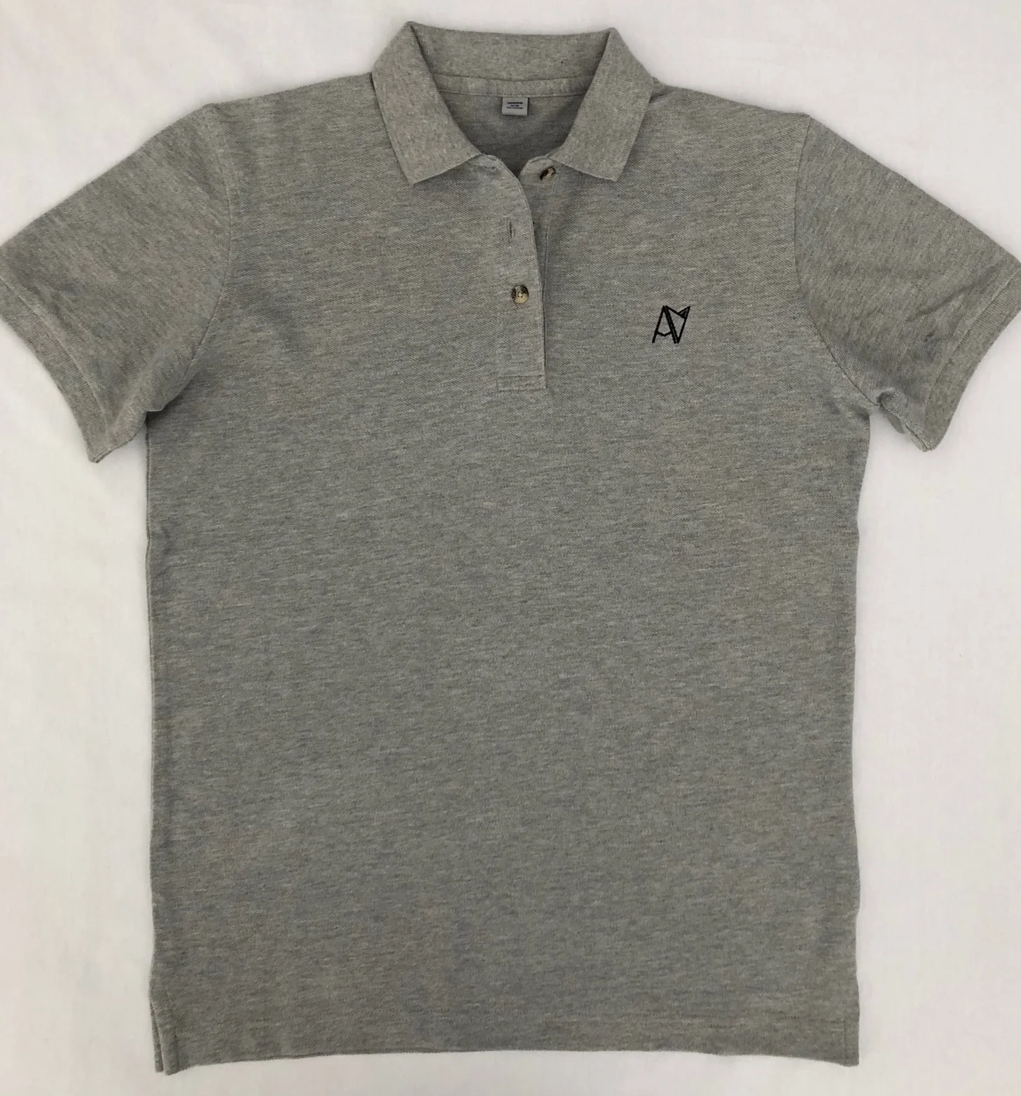 Androgynous Fox Polo Oxford Grey 2.jpg