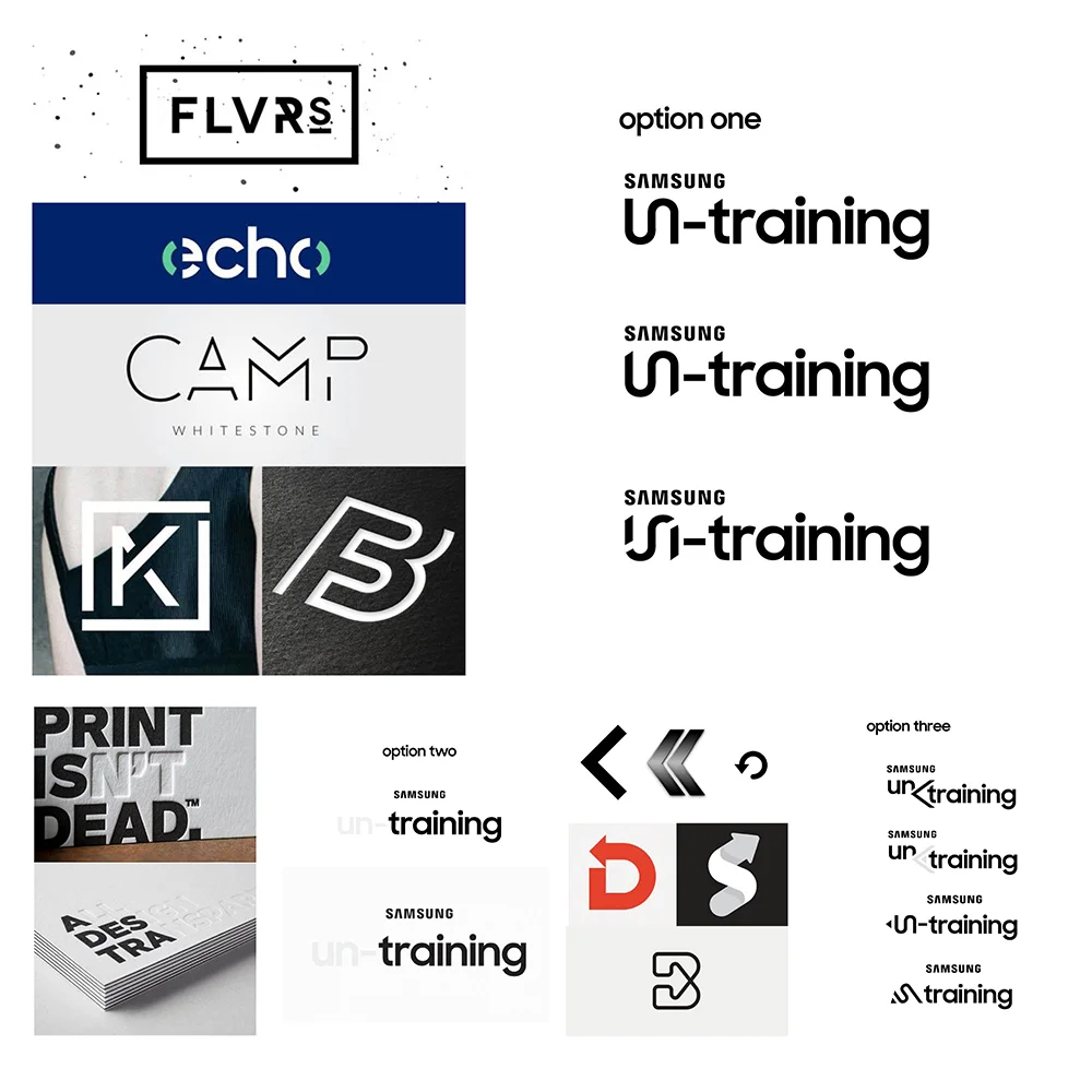 Samsung Un-Training Exploration 