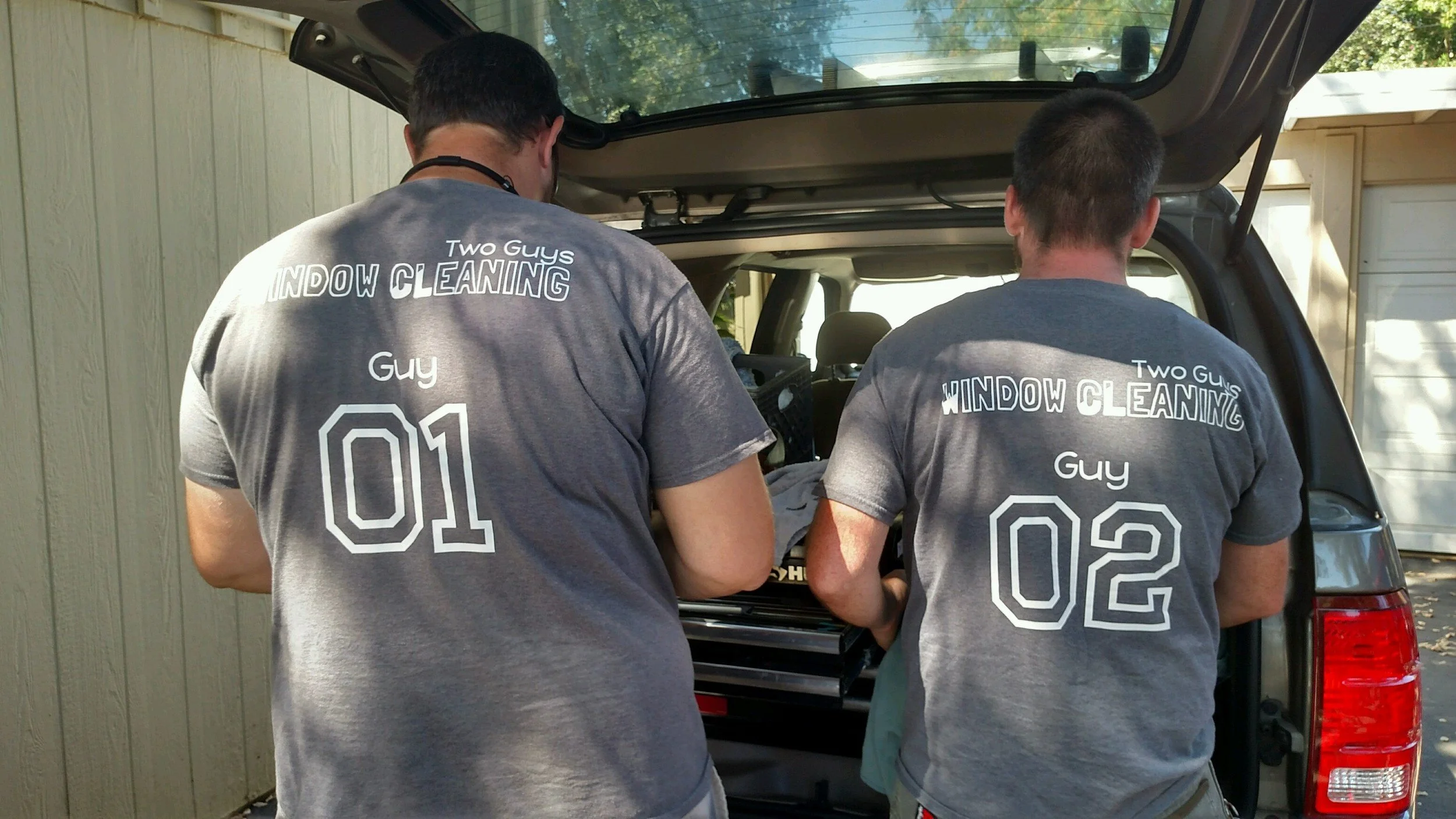 Meet Your Window Cleaner — Two Guys Window Cleaning Redding, California