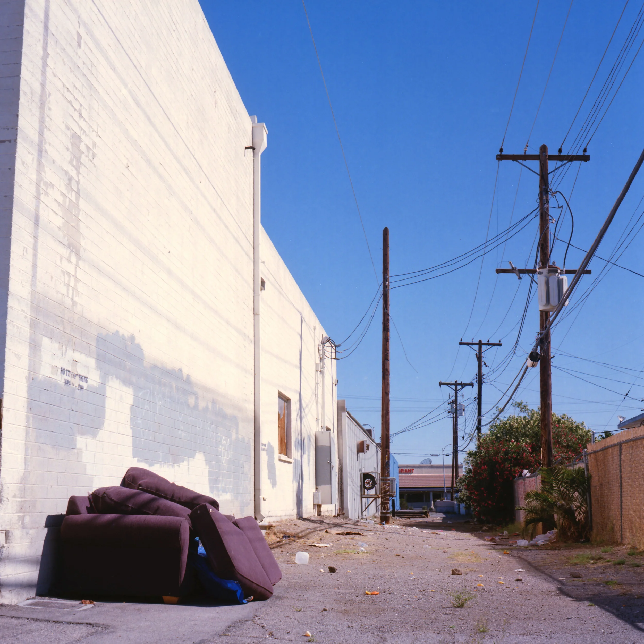 Alley off North Main, Las Vegas, Nevada, April 26, 2015