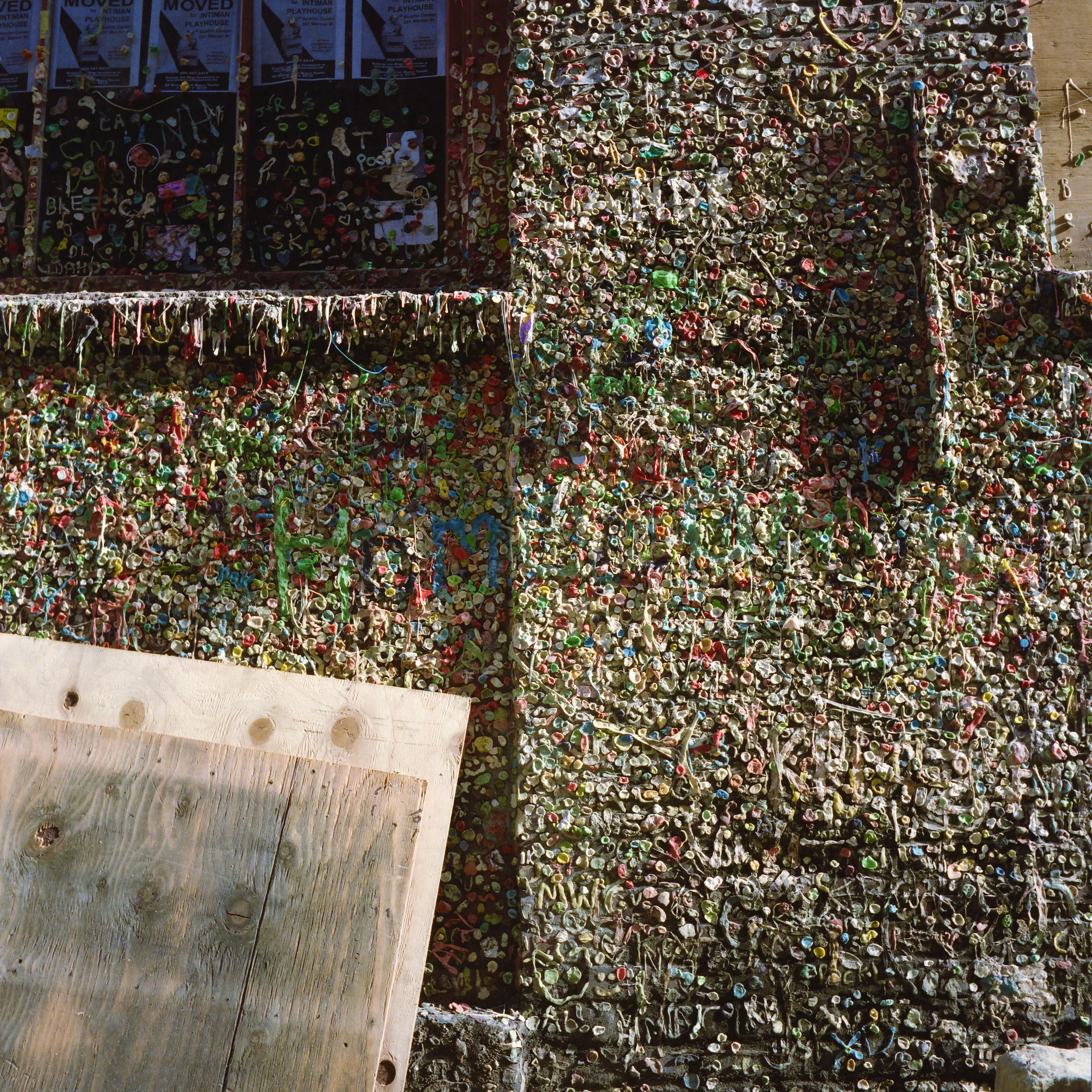 Gum Alley, Seattle, 2012 120mm Colour Photograph